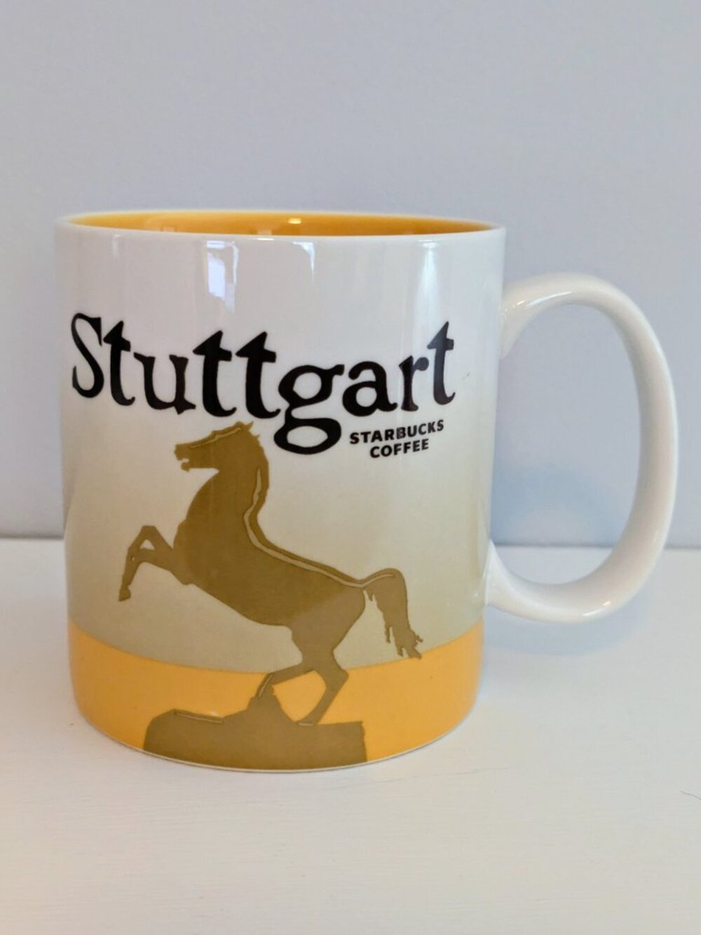 Starbucks Stuttgart Ceramic Coffee Mug - 2010 Collector Global Icon Series